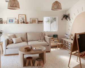 aménager salon familial