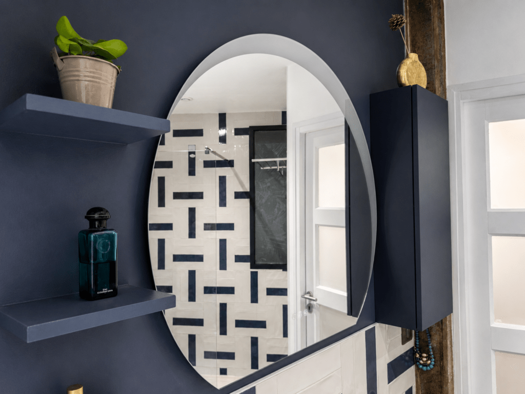Salle de bain graphique
