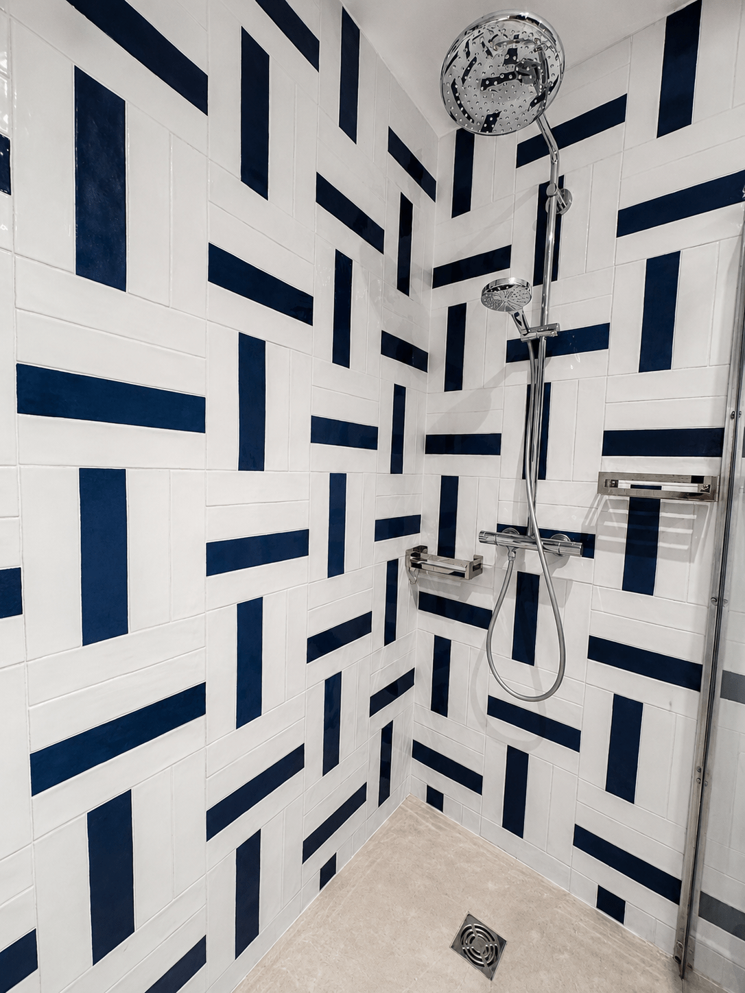Salle de bain graphique